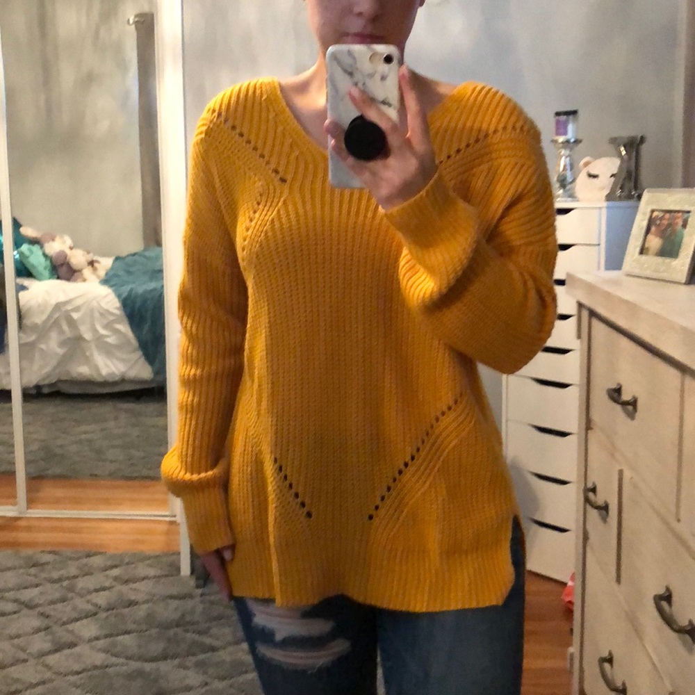 Mustard Yellow Sweater